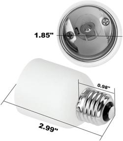 img 2 attached to E26 MEDIUM Edison Socket Converter - Universal and Versatile Solution