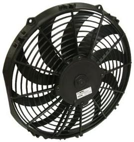 img 4 attached to Spal 12-Inch Curved Blade Puller Fan - 30100467