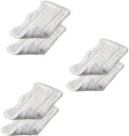 🧼 6pcs microfiber replacement cleaning steam mop pads for shark s3101 s3202 s3250 s3251 spray mops logo