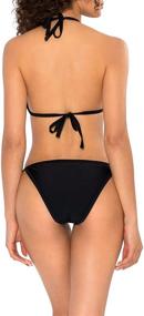 img 3 attached to 👙 Intelligent &amp; Alluring Women's String Bikini Ensemble