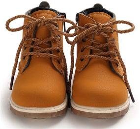 img 1 attached to 👞 Waterproof Outdoor Boys' Classic Booties by BENHERO - Ideal Shoes for Adventure
