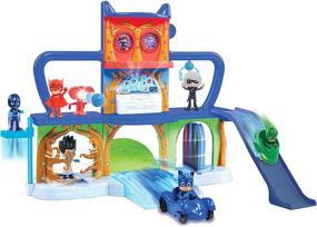 img 4 attached to 🏰 Explore the Fun: PJ Masks Headquarters Playset in Vibrant Multi Colors
