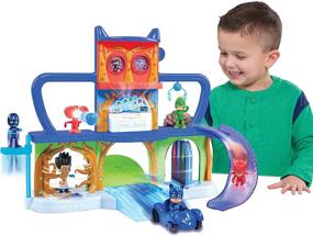 img 3 attached to 🏰 Explore the Fun: PJ Masks Headquarters Playset in Vibrant Multi Colors