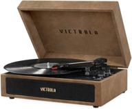 victrola bluetooth suitcase 3-скоростной проигрыватель логотип