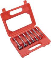 🪵 steelex d3655 forstner case 7 piece: premium drill bit set for precision woodworking логотип