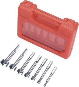 img 3 attached to 🪵 Steelex D3655 Forstner Case 7 Piece: Premium Drill Bit Set for Precision Woodworking