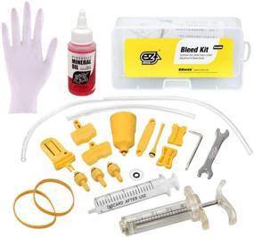 img 1 attached to 🚲 Bike Maintenance Made Easy with BIKEIN - EZ's Bicycle Hydraulic Brake BLEED Tool KIT for Shimano Brake System using Mineral Oil Brake