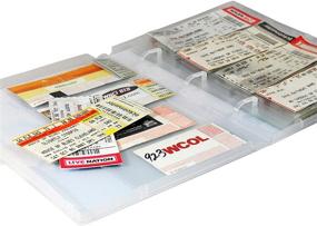 img 3 attached to UniKeep Concert Ticket Collection Album: Organize and Display 40-80 Standard Sized Tickets