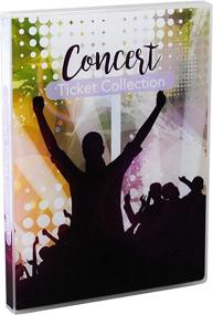 img 4 attached to UniKeep Concert Ticket Collection Album: Organize and Display 40-80 Standard Sized Tickets