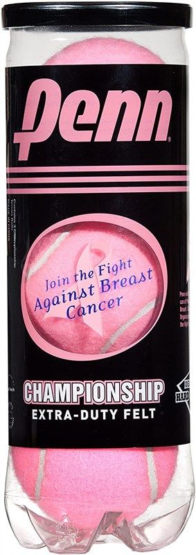 penn championship pink tennis balls 로고