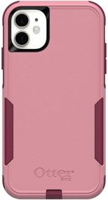 img 2 attached to 🌹 OtterBox Commuter Series Case for iPhone 11 - Cupids Way: Elegant Rosemarine Pink/Red Plum Protection