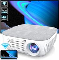 📽️ wiselazer projector: native 1080p ultra hd support 4k, zoom, 300'' display, dust-proof, hifi, 5g wifi, smartphone/pc/tv box/hdmi/usb compatibility logo