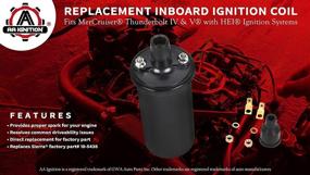 img 3 attached to Inboard Ignition Coil Replacement for MerCruiser Thunderbolt IV and V Ignition Systems with HEI - Replacing 18-5438, 392-805570A2, 392-7803A4, 392-805570A1, 72115, 40511