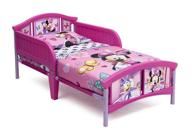👶 delta children plastic toddler bed, disney minnie mouse: comfortable and safe sleeping solution for your little one logo