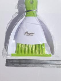 img 1 attached to Efficient Mini Dustpan for All-purpose Cleaning with Vibrant Green Design