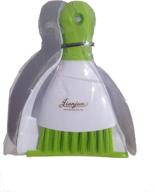 efficient mini dustpan for all-purpose cleaning with vibrant green design logo