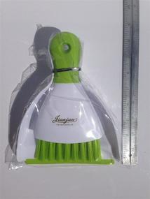 img 2 attached to Efficient Mini Dustpan for All-purpose Cleaning with Vibrant Green Design