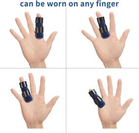 img 1 attached to 🖐️ Optimal Care Finger Splints for Trigger Finger, Mallet Finger, and Post-Operative Rehabilitation