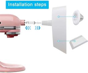 img 1 attached to 🍊 Enhance Your KitchenAid JE KN12AP Stand Mixer with a 4-Piece Citrus Juicer Attachment: Reamer, Strainer Basket, Juicer Strainer Base, and Juicer Shaft Lever - Perfect Citrus Juicer Replacement!