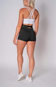 img 2 attached to 🏋️ Ultimate Support: Kamo Fitness High Waist Athletic Yoga Shorts for Effective Tummy Control and Intense Workout Running