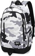 🎒 rickyh style school backpack: lightweight college back pack with laptop compartment for men & women logo
