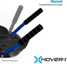 img 1 attached to 🛴 Hover-1 Falcon-1 Buggy Attachment: Turbo LED Lights, Compatible with 6.5" & 8" Hoverboards, Hand-Operated Rear Wheel Control, Adjustable Frame & Easy Installation