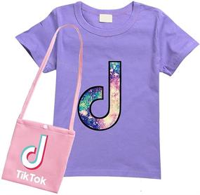 img 4 attached to ❤️ D.T. Girls' Clothing: Sportswear for Children 2-15 Years