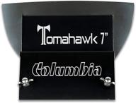 🔪 columbia tomahawk smoothing blade 7-inch - premium wipe down and finishing knife with flat box handle mount logo