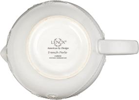 img 1 attached to Stunning Lenox French Perle Sauce Pitcher, White - Elevate Your Dining Experience!