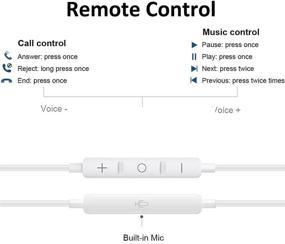 img 2 attached to ADUZI Lightning Headphones Microphone Compatible