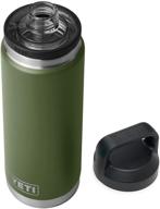 🍶 yeti rambler 26 oz bottle, vacuum insulated, stainless steel with chug cap in highlands olive - enhance your refreshment experience логотип