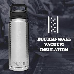 img 3 attached to 🍶 YETI Rambler 26 oz Bottle, Vacuum Insulated, Stainless Steel with Chug Cap in Highlands Olive - Enhance Your Refreshment Experience