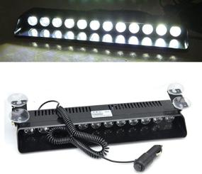 img 3 attached to PACASK Windshield Dashboard Interior Emergency Lights & Lighting Accessories