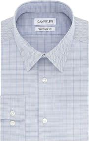 img 1 attached to 👔 Calvin Klein Stretch Sleeve Men's Shirts - Enhancing Your Wardrobe with Style and Comfort