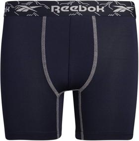 img 2 attached to Повысьте атлетическую производительность с помощью активной одежды Reebok Performance Compression Blacks Contrast для мальчиков.