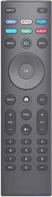 img 1 attached to 📺 Latest XRT140 Universal Vizio Remote for All Vizio Smart TV LCD LED QLED HD 4K UHD HDR, Replaces XRT136 with Shortcut APP Buttons for Vudu, Netflix, Primevideo, Xumo, Hulu, Redbox, and Watchfree.