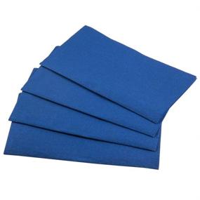 img 2 attached to Perfect Stix - PS 2 Ply Dinner Napkin Navy Blue, 125 Count, 3x4x8 inches
