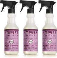 🌸 mrs. meyer's clean day multi-surface cleaner spray: versatile cleaning solution for countertops, floors, walls and more - pack of 3 spray bottles, peony scented, 16 fl oz logo