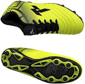 img 3 attached to Men's Shoes with RUNIC Soccer Cleats Outsoles - Find them now