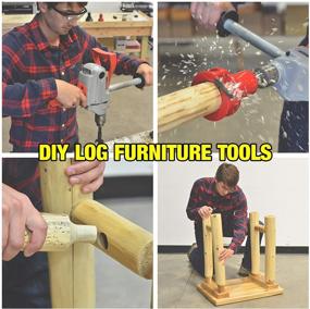 img 1 attached to 🛠️ Lumberjack Tools 2-Inch Industrial Log Tenon Cutter, Premium Tenon Cutter for Sale (Tta2000)