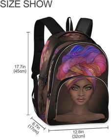 img 1 attached to OREZI Backpack Bookbags Lightweight Teenagers