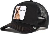 🧢 stylish and trendy: goorin bros. men's trucker hat for a fashionable look logo