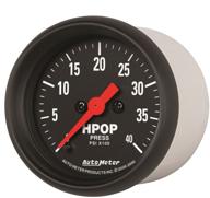 auto meter 2696 pressure gauge logo