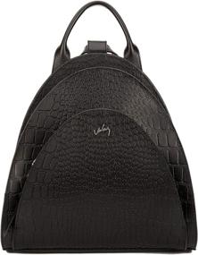 img 4 attached to VELEZ 1023041 Genuine Leather Backpack