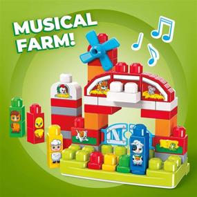 img 2 attached to 🚜 Mega Bloks GCT50 Musical Farm: Engaging Music and Playtime for Kids