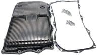 🛢️ ensun automatic transmission oil pan 68233701aa with drain plug, gasket, and bolts logo