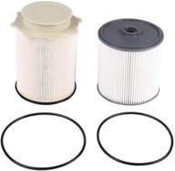 fuel filter water separator set 68157291aa 68436631aa for 2019-2021 ram 2500/3500/4500/5500 6.7l 🔧 turbo diesel engines - replacement kit 68065608aa pf46152 dodge ram diesel fuel filter element logo