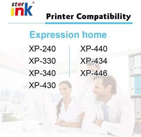 img 3 attached to Starink Восстановленные чернильные картриджи для Epson 288 XL T288XL (2 набора) - Совместимые с принтерами XP-440, XP-330, XP-340, XP-446, XP-430, XP-434, XP-440 (Черный)