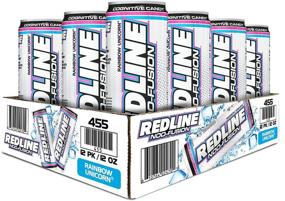 img 1 attached to 🦄 VPX Redline NOO-Fusion - Performance-Boosting Carbonated Preworkout & Cognitive Enhancing Energy Drink with Caffeine, NOO-Fuel, Super Creatine, Amino Acids - 12 x 12 Fl Oz Cans (Rainbow Unicorn)