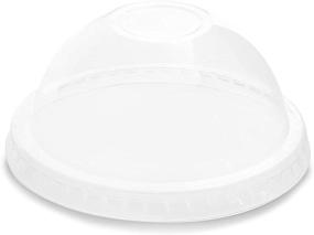 img 2 attached to Plastic Dome Lids Cream Clear Household Supplies